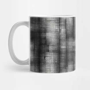 Abstract Black grunge pattern Mug